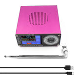SI4732 Aluminium Alloy All-Band Radio Receiver FM LW SSB 2.4 Inch Touching Screen Radio Search HAM Band Quick Channel
