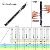 C Key D-Key Irish Whistle Tin Whistle Flute Recorder Instrument for Beginners Soprano Recorder Irish &amp; International Instrument