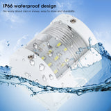 12V/24V 135 Degrees Boat Signal Light 2.5W IP66 LED Navigation Mast Lamp for Yacht Fishing Boat Cruises navigation navigation