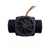 Arduino and Water Flow Sensor USN-HS43TA G3/4" Totalizer Flow Measurement with Nylon Water Flow Sensor Turbine Flowmeter iSentro