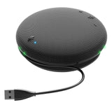 Bluetooth Conference Speaker With Microphone 360° Voice Pickup &amp; Noise Canceling Conference Omnidirectional Microphone