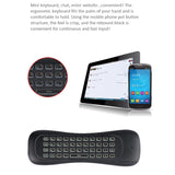 TK628 Smart Remote Control, Air Mouse and Keyboard, Infrared Voice Backlit 2.4G TV Wireless Remote Control