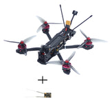 DIY XY-5 220mm FPV Racing Drone 3-4S with RS2205 2300KV Motor F4 V2 Flight Control Micro Camera 51466 Props DSM-X Receiver Drone