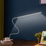 Long Arm USB Rechargeable Dimmable Light AC100-240V Screw Fixed Adjustable LED Eye Protection Study Office Reading Desk Light