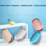 Winter Mini Hand Warmer Heating Pad Mobile Power USB Rechargeable Handheld Warmer Heater Pocket Cartoon Electric Heater Warmer