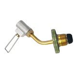 Metal Gas Charging Valves Gas Refill Adapter Gas Charging Adapter Propane Filler Adapter for Hiking Outdoor Picnic