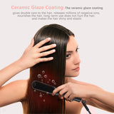 Wt-023 Electric Straightener Fast Heated Brush 3-in-1 Hair Straightening Brush for Man's Beard &amp; Woman's Hair Long Short Hair