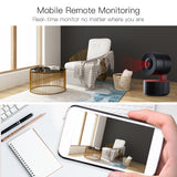 WiFi Tuya Smart Home Shaking Head Machine Motion Detection Night Vision Function 1080P Wireless Security Camera with Smart Life