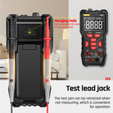 ANENG AN82 9999 Counts Auto Ranging Digital Multimeter AC/DC Ammeter Volt Ohm Tester Meter with Thermocouple LCD Backlight