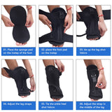 Foot Orthosis Plantar Fascia Night Release Splint Adjustable Back Foot Support Massage Ball For Men And Women