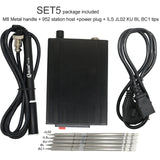 QUICKO T12-952 Soldering Station With M8 black metal handle and Various types of Soldering Iron Tips