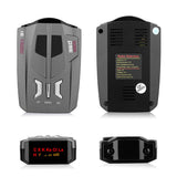 New Hot V9 Automotive Radar Detector Radar Speed Detector Voice Alert Warning 16 Band Auto LED Display English / Russian Version