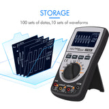 ET826 2-in-1 Intelligent Digital Oscilloscope Multimeter 4000-Count DC/AC Current Voltage Resistance Frequency Diode Tester