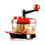 Multi-function Kitchen Manual Food Processor Meat Grinder Vegetable Fruit Chopper