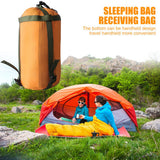 4 Colors Sleeping Bag Ultralight Waterproof Cotton Sleeping Bag Nature Hike Summer Hiking Nylon Storage Bag For Camping Travel