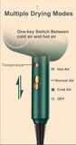 Professional Hair Dryer Strong Wind Salon Dryer Hot Air Brush&Cold Air Wind Negative Ionic Hammer Blower Dry Electric Hair Dryer