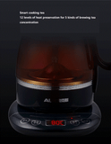 220V 1L Automatic Electric Kettle Mini Tea Cooking Pot Household Glass Health Preserving Pot Multi Cooker