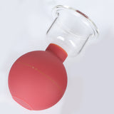1 Set of 4pcs Vacuum Cupping Cups Back Body Massager Household Suction Vacuum Can (Brown)