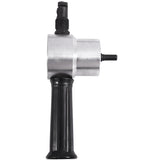 Professional Nibble Metal Cutter Double Head Sheet Nibbler Metal Cutter Drill Tool Attachment Metal Plate Open Hole Drill