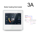 APP Remote Control WiFi Smart Thermostat Voice Control Energy Saving Temperature Controller 9 Languages Water Electric Heating