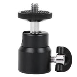 1/4 Inch Screw Mount Stand Mini Ball Head Ballhead For DSLR Camera Tripod Mini Ball Heads Camera Accessories