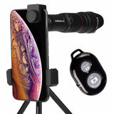 2022.4K HD 50X Optical Zoom Phone Camera Lens Telephoto Lens Monocular Mobile Phone Lens Telescope for All Smartphones Lenses