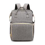 Fashion Portable Folding Crib Diaper Bag Multi-Function Large Capacity Baby Backpack Diaper Bag Baby Stroller Organizer Bag