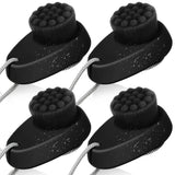 4-8PCS Silicone Face Scrubber Cleaner Brush Soap Bubbles Handheld Facial Cleansing &amp; Exfoliating Brush Soft Bristles Wash Brush