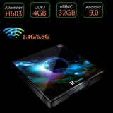 H10 PRO TV Box Android 9.0 TV Box Allwinner H603 ROM 5G WIFI 6K 4K Set Top Box Media Play(EU Plug)