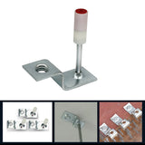 Nails Fits Manual Tufting Gun Steel Rivet Tool Concrete Wall Anchor Wire Slotting Nails Device Tool Parts for 8.5mm Nails Gun