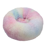 Cozy Calming Bed for Dogs Pet Bed Cat Bed Donut Cuddler Comfort  Anti Anxiety Dog Bed for Medium Large Dogs Cats Pet Supplies