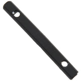 4x Guitar String Tree Guides String Retainer Bar Black &amp; 1 Set Electric Guitar Neck Plate with Screws
