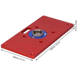 Trimming Flip Board Aluminum Alloy Trimming Flip Plate for Benches for Router Table