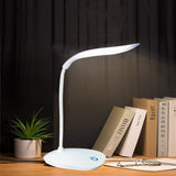 Mini Table Lamp Foldable Touch Adjustable Table Lamp Night Light Touch Dimming Portable Reading Lamp LED USB Charging Table Lamp