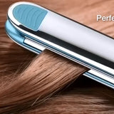 Max 750F Pro titanium floating plate flat iron hair straightener professional fast electric hair straightening metal housing