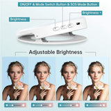 Portable LED Ring Light 3200K-6500K 40LED Lamp USB Charge Selfie Clip Lamp Video Live Vlog Youtube Fill Light For iPhone Android