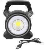 USB Rechargeable 30W COB LED Flood Light Portable Outdoor Garden Work Spot Lamp For Emergency, Maintenance, Garden Work