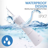 230ML Big Tank Household Electric Dental Scaler 3 Modes Usb Rechargeable Portable Water Flosser Irrigator Teeth Cleaner