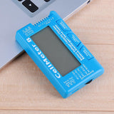 LCD Digital Battery Capacity Checker RC CellMeter 8 Digital LiFe Li-ion Nicd NiMH Battery Voltage Tester Checking CellMeter NEW