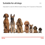 800m Remote Control Dog Training Device Rechargeable Waterproof Electric Shock Collar Bark Stopper Vibration Training Artifact
