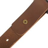 Camera Strap Leather Double Shoulder Leather Harness Strap Photography Gear for DSLR/SLR Camera