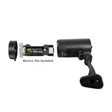 Waterproof Dummy Camera Bullet Flashing Red LED Outdoor Indoor Fake CCTV Security Simulation Camera black Support Dropshiping