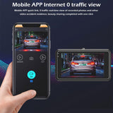 Dash Cam 3 In 1 Car DVR Video Recorder Dash Camera Wifi G-Sensor 24H Parking Video Recorder Dash Cam Full HD Box DVR Car Cam