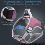 Pet Vest Dog Harness and Leash Set Reflective Breathable Mesh Walking Harnesses Anti Pull For Small Medium Large Dog Supplies