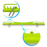 Home Gym Fitness Spreader Bar, Multi-Grip Wide Lat Pull Down Bar,Lat Pulldown Attachments Long Bar,Short Bar
