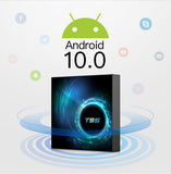 T95 6K H616 Quad Core Media player Play  Android 10  2.4g & 5g Wifi Bluetooth 5.0 4g 16g 32gb 64gbMedia Player