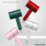 Blue Ray Negative Ion Hair Dryer US Plug Household Dormitory Supplies Fast Cold & Hot Air Switching Hair Dryer  Brush For Hair