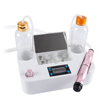 Portable large suction hydrogen oxygen bubble pore cleaner to remove blackhead skin microdermabrasion facial machine