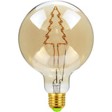 Antique LED bulbs Creative Soft light christmas tree 110V 220V Decorative Spherical warm light Personalized retro lamp E27 4W