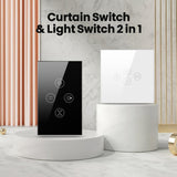Smart WiFi Touch Switch Smart Home Light Switch AC 100-240V Support Alexa Google Home Smart Life/Tuya Smart APP Remote